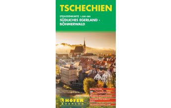 Straßenkarten Tschechien - CS 004 KOMPASS freytag & berndt