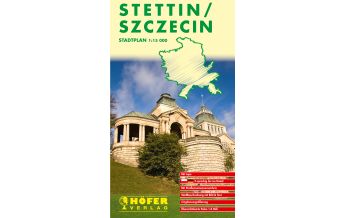 Stadtpläne Stadtplan SP 016, Stettin/Szczecin 1:15.000 Höfer Verlag