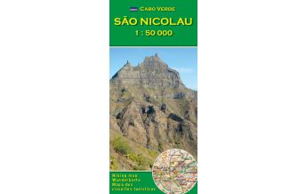 Hiking Maps Cabo Verde xxx - 0.00012302398681641AB Wanderkarte São Nicolau 1:50.000 AB Kartenverlag Attila Bertalan