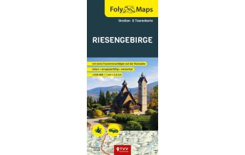 Motorcycle Maps Europe FolyMaps Riesengebirge 1:250 000 Touristik-Verlag Vellmar