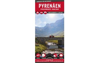 Motorradkarten Frankreich MoTourMaps Pyrenäen (Frankreich • Spanien) 1:300.000 MoTourMedia