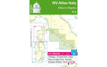 Seekarten Italien NV.Atlas IT 2 Italien - Elba to Naples 2022 Nautische Veröffentlichungen