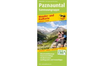 f&b Hiking Maps Wander- und Radkarte 1502, Paznauntal - Samnaungruppe 1:35.000 Freytag-Berndt und ARTARIA