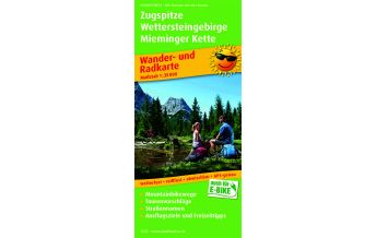 Wanderkarten Tirol Zugspitze - Wettersteingebirge - Mieminger Kette, Wander- und Radkarte 1:35.000 KOMPASS freytag & berndt