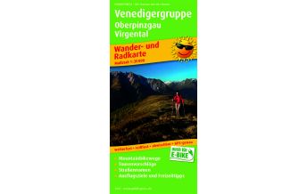 Radkarten Österreich Venedigergruppe, Wander- und Radkarte 1:35.000 KOMPASS freytag & berndt