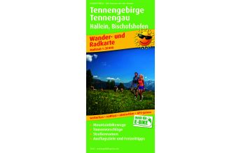 Radkarten Österreich Wander- und Radkarte 1518, Tennengebirge - Tennengau 1:35.000 KOMPASS freytag & berndt