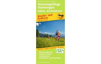 Radkarten Österreich Wander- und Radkarte 1518, Tennengebirge - Tennengau 1:35.000 KOMPASS freytag & berndt