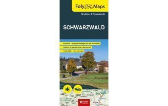 Motorcycle Maps Germany FolyMaps Karte Schwarzwald 1:250 000 Touristik-Verlag Vellmar