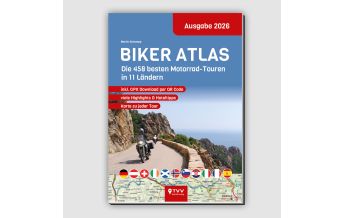 Motorradführer Biker Atlas 2026 Touristik-Verlag Vellmar
