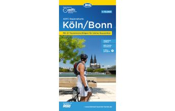Radkarten Deutschland ADFC-Regionalkarte Köln/Bonn 1:75.000, reiß- und wetterfest, GPS-Tracks Download BVA BikeMedia