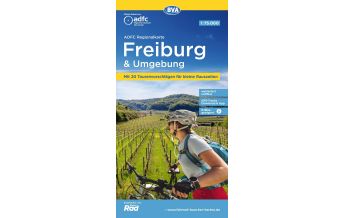 Cycling Maps Germany ADFC-Regionalkarte Freiburg und Umgebung 1:75.000, reiß- und wetterfest, GPS-Tracks Download BVA BikeMedia