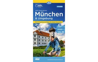 Radkarten Deutschland ADFC-Regionalkarte München und Umgebung 1:75.000 KOMPASS freytag & berndt