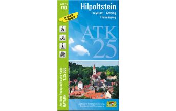 Hiking Maps Bavaria Bayerische ATK25-I10, Hilpoltstein 1:25.000 LDBV