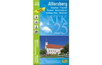 Wanderkarten Bayern ATK25-H10 Allersberg (Amtliche Topographische Karte 1:25000) LDBV