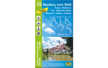 Wanderkarten Bayern Bayerische ATK25-H15, Neunburg vorm Wald 1:25.000 LDBV