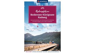 Radführer Deutschland KOMPASS RadReiseFührer Bodensee-Königssee Radweg KOMPASS freytag & berndt
