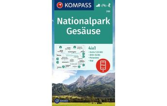 Hiking Maps Styria KOMPASS Wanderkarte 206 Nationalpark Gesäuse 1:25000 Kompass-Karten GmbH