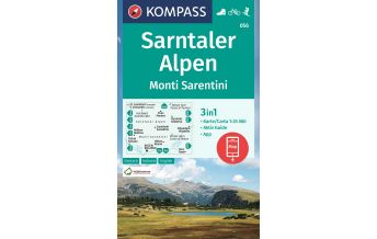 Hiking Maps Italy Kompass-Karte 056, Sarntaler Alpen/Monti Sarentini 1:25.000 Kompass-Karten GmbH