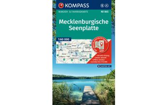Hiking Maps Germany Kompass-Kartenset 865, Mecklenburgische Seenplatte 1:60.000 Kompass-Karten GmbH