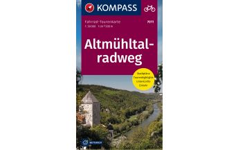 Cycling Maps Germany Fahrrad-Tourenkarte Altmühltalradweg Kompass-Karten GmbH