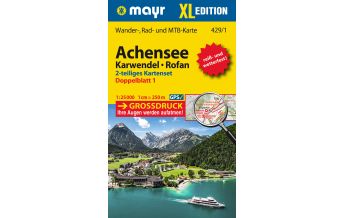 Wanderkarten Tirol Mayr Wanderkarte 429, Achensee, Karwendel, Rofan XL (2-Karten-Set) Mayr Verlag
