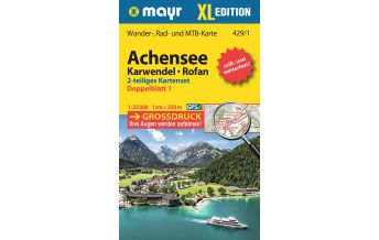 Wanderkarten Tirol Mayr Wanderkarte 429, Achensee, Karwendel, Rofan XL (2-Karten-Set) KOMPASS freytag & berndt