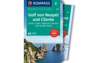 Hiking Guides KOMPASS Wanderführer Golf von Neapel, Ischia, Capri, Halbinsel Sorrent, Amalfi-Küste und Cilento, 60 Touren Kompass-Karten GmbH
