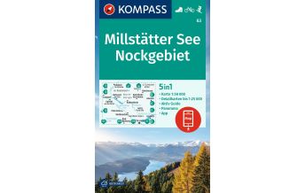 Hiking Maps Carinthia Kompass-Karte 63, Millstätter See, Nockgebiet 1:50.000 Kompass-Karten GmbH