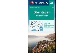 Straßenkarten Italien KOMPASS Autokarte Oberitalien, Italia settentrionale, Northern Italy, Italie du Nord 1:500.000 KOMPASS freytag & berndt