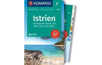 Wanderkarten Kompass Wanderführer 5968, Istrien KOMPASS freytag & berndt