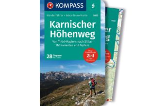 Weitwandern Kompass Wanderführer 5633, Karnischer Höhenweg KOMPASS freytag & berndt