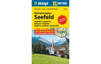 Wanderkarten Tirol Mayr-Wander-, Rad- und MTB-Karte 410, Olympiaregion Seefeld XL 1:25.000 KOMPASS freytag & berndt
