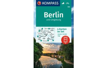 Wanderkarten Deutschland Kompass-Kartenset 700, Berlin und Umgebung 1:50.000 KOMPASS freytag & berndt