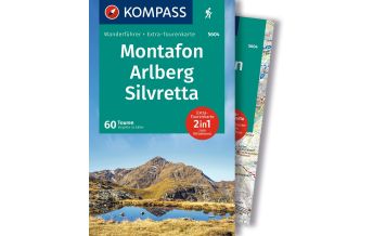 Hiking Guides Kompass-Wanderführer 5604, Montafon, Arlberg, Silvretta Kompass-Karten GmbH