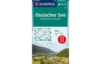 Wanderkarten Kärnten Kompass-Karte 62, Ossiacher See, Feldkirchen in Kärnten 1:25.000 KOMPASS freytag & berndt