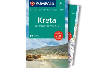Weitwandern Kompass-Wanderführer 5970, Kreta KOMPASS freytag & berndt