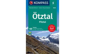 Hiking Guides KOMPASS Wanderführer Ötztal, Pitztal, 60 Touren mit Extra-Tourenkarte Kompass-Karten GmbH