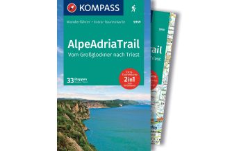 Weitwandern Kompass Wanderführer 5959, AlpeAdriaTrail KOMPASS freytag & berndt