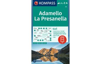 Wanderkarten Italien Kompass-Karte 71, Adamello, La Presanella 1:50.000 KOMPASS freytag & berndt