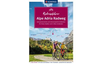 Radfernwege Europa Kompass Radreiseführer 6926, Alpe Adria Radweg KOMPASS freytag & berndt