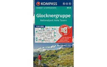 Hiking Maps Tyrol Kompass-Karte 39, Glocknergruppe, Nationalpark Hohe Tauern 1:50.000 Kompass-Karten GmbH