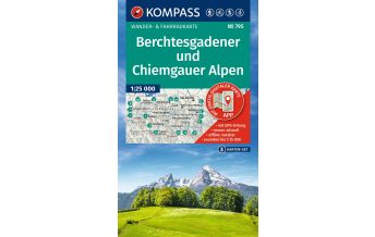 Hiking Maps Salzburg Kompass-Kartenset 795, Berchtesgadener und Chiemgauer Alpen 1:25.000 Kompass-Karten GmbH