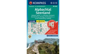 Wanderkarten Tirol Kompass-Karte 028, Alpbachtal, Seenland 1:25.000 KOMPASS freytag & berndt