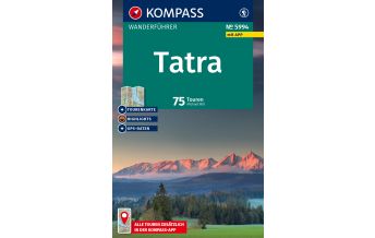 Wanderführer KOMPASS Wanderführer 5994, Niedere und Hohe Tatra, 75 Touren mit Extra-Tourenkarte Kompass-Karten GmbH