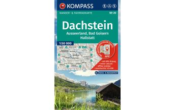 Hiking Maps Styria Kompass-Karte 20, Dachstein, Ausseerland, Bad Goisern, Hallstatt 1:50.000 Kompass-Karten GmbH
