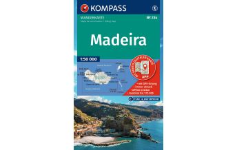 Hiking Maps Portugal Kompass-Karte 234, Madeira 1:50.000 Kompass-Karten GmbH