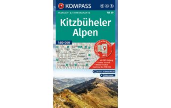Hiking Maps Tyrol Kompass-Karte 29, Kitzbüheler Alpen 1:50.000 Kompass-Karten GmbH