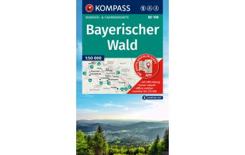 Wanderkarten Bayern Kompass-Kartenset 198, Bayerischer Wald 1:50.000 Kompass-Karten GmbH