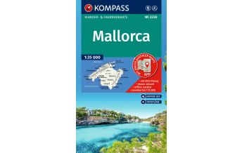 Hiking Maps Spain Kompass-Kartenset 2230, Mallorca 1:35.000 Kompass-Karten GmbH