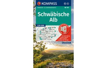 Hiking Maps Black Forest / Swabian Alps Kompass-Kartenset 767, Schwäbische Alb 1:50.000 Kompass-Karten GmbH